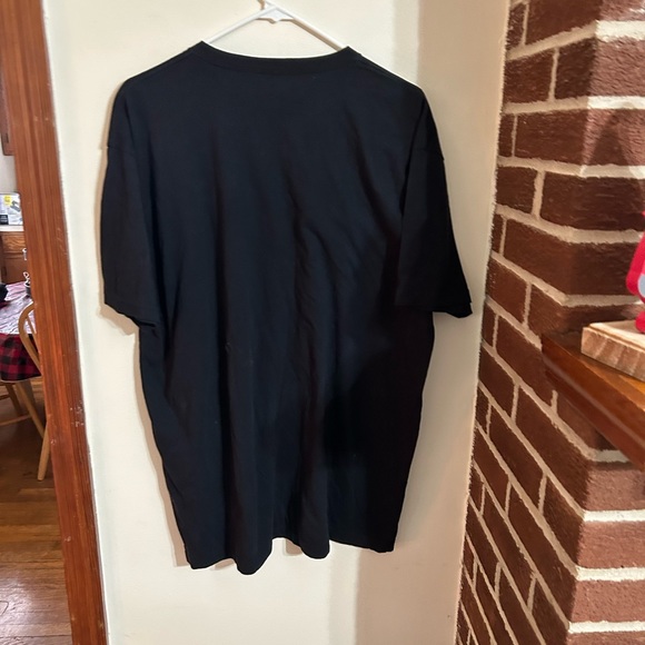 Love & Faith Blessed leopard on black short sleeve tee shirt size 2x - Picture 3 of 3